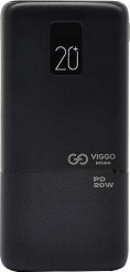Powerbank Viggo Design PD 20W LED 20000mAh Czarny. Czarne powerbanki VIGGO DESIGN. Za 131.79 zł.