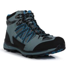 Buty Trekkingowe dla kobiet Regatta SAMARIS MID II. Niebieskie obuwie trekkingowe damskie Regatta, bez zapięcia. Za 259.99 zł.