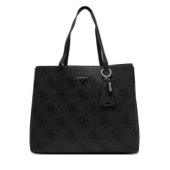 Torebka Guess. Szare shopperki damskie Guess, z aplikacjami, bez dodatków. Za 749.99 zł.