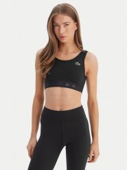Lacoste Biustonosz sportowy IF0133 Czarny. Czarne bielizna sportowa damska Lacoste, xl, bez wzorów, z syntetyku. Za 249.99 zł.