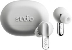 Słuchawki Sudio Earbuds | N3 Pro | Bluetooth | In-ear | Microphone | Chrome White | Noise canceling | Wireless (N3PROWHT). Białe słuchawki bezprzewodowe Sudio. Za 207.73 zł.