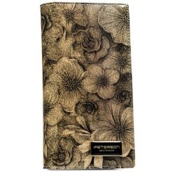 Portfel damski Peterson PTN PS1431-FDS złoty. Żółte portfele damskie Peterson, z lakierowanej skóry. Za 129.99 zł.