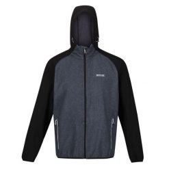 Kurtka Męska Arec III. Białe kurtki męskie Regatta, l, bez wzorów, z elastanu, z kapturem, trekkingowe. Za 298.99 zł.