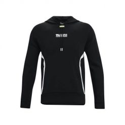 Bluza sportowa męska Under Armour Summit Knit Hoodie. Czarne bluzy sportowe męskie Under Armour, m, bez wzorów, z kapturem. Za 553.00 zł.