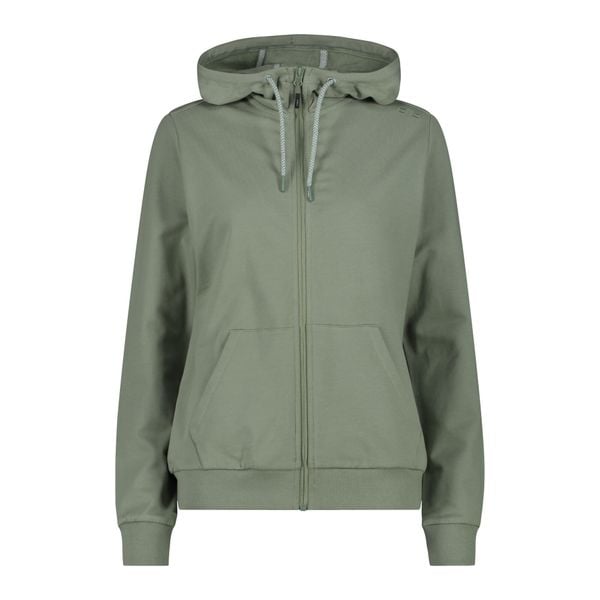 Bluza damska turystyczna CMP 31D4276. Niebieskie bluzy damskie CMP, bez wzorów, z bawełny, sportowe, bez ramiączek, z kapturem. Za 253.50 zł.