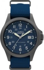 Zegarek męski Timex TW2Y31700 niebieski. Niebieskie zegarki męskie Timex, bez wzorów. Za 869.00 zł.