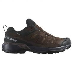 Buty trekkingowe męskie Salomon X Ultra 360 Ltr Gtx Gore-tex. Brązowe buty zimowe męskie Salomon, z gore-texu, bez zapięcia. Za 688.00 zł.