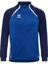Bluza dresowa zapinana na zamek błyskawiczny Hummel Lead 2.0. Niebieskie bluzy damskie Hummel, xl, bez wzorów, z dresówki, klasyczne, bez ramiączek, bez kaptura. Za 286.00 zł.