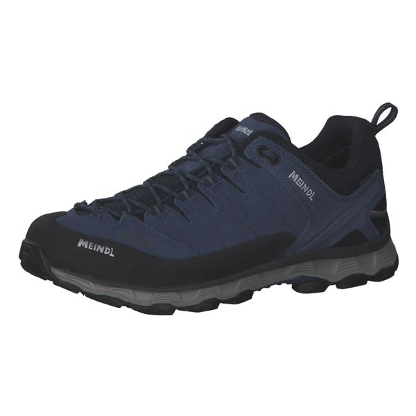 Buty trekkingowe męskie MEINDL Lite Trail GTX, z membraną Gore-Tex. Czarne buty zimowe męskie MEINDL, bez wzorów, z gore-texu, bez obcasa, bez zapięcia. Za 1,114.00 zł.
