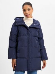 Weekend Max Mara płaszcz puchowy - NEWBEMBO Kobiety Sztuczne włókno niebieski, 36. Niebieskie płaszcze damskie Weekend Max Mara, bez wzorów, z puchu, bez kołnierzyka, bez kaptura. Za 2,199.95 zł.