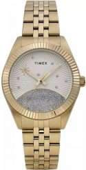 Zegarek damski Timex TW2Y20300 CYRKONIE złoty. Żółte zegarki damskie Timex, złote. Za 799.00 zł.
