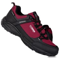 Buty męskie sportowe trekkingowe DK PREDATOR. Czarne buty sportowe męskie DK, bez zapięcia. Za 169.00 zł.