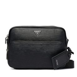 Saszetka Guess. Czarne saszetki i nerki męskie Guess, z aplikacjami. Za 414.99 zł.