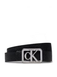 Calvin Klein Jeans Pasek Damski Mono Plaque Rev Lthr Belt 25Mm K60K611487 Czarny. Czarne paski damskie Calvin Klein Jeans, bez wzorów, z jeansu. Za 169.99 zł.