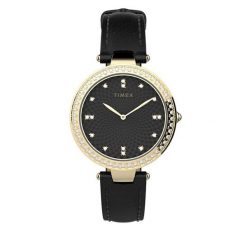 Zegarek Timex. Czarne zegarki damskie Timex. Za 299.99 zł.