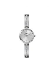 Timex Zegarek Main Street TW2W96100 Srebrny. Szare, analogowe zegarki damskie Timex, srebrne. Za 299.99 zł.
