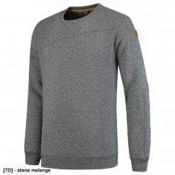 TRICORP - ADLER - - Bluza męska, g/m, % bawełna, % poliester stone melange M. Bluzy męskie TRICORP, m, bez wzorów, z bawełny, bez ramiączek, bez kaptura. Za 183.85 zł.