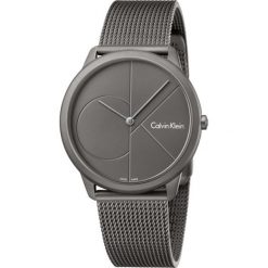 ZEGAREK CALVIN KLEIN MINIMAL K3M517P4. Szare zegarki męskie Calvin Klein, bez wzorów, ze skóry, szklane. Za 1,169.00 zł.
