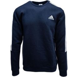 Bluza męska adidas Essentials Sweatshirt. Białe bluzy męskie Adidas, m, bez wzorów, sportowe, bez ramiączek, bez kaptura. Za 153.00 zł.