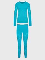 Viking Komplet bielizny termoaktywnej Lotta 500/23/6764 Niebieski Slim Fit. Niebieskie bielizna sportowa damska Viking, xl, bez wzorów, z syntetyku. Za 169.99 zł.