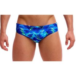 Kąpielówki męskie Funky Trunks Storm Chaser - slipy. Niebieskie kąpielówki męskie Funky Trunks, m, bez wzorów. Za 139.00 zł.