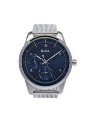 Boss Zegarek Sophio 1513942 Srebrny. Szare, analogowe zegarki męskie Boss, bez wzorów, srebrne. Za 799.99 zł.