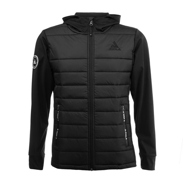 Kurtka puchowa Joola Elyon. Czarne kurtki męskie JOOLA, m, bez wzorów, z puchu, eleganckie, bez kaptura. Za 363.00 zł.