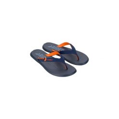 Buty klapki sportowe japonki męskie Rider R1 Prime. Niebieskie klapki męskie Rider, bez wzorów, bez zapięcia. Za 99.00 zł.