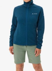 Bluza polarowa damska Vaude Skomer Hiking SC Jacket. Zielone bluzy damskie Vaude, s, bez wzorów, z materiału, sportowe, bez ramiączek, bez kaptura. Za 350.89 zł.