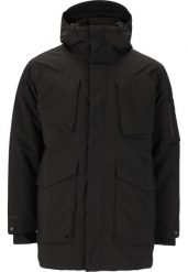 Parka Whistler Graysville 10000. Czarne parki męskie Whistler, na zimę, m, bez wzorów, z materiału, eleganckie, bez kołnierzyka, bez kaptura. Za 520.50 zł.
