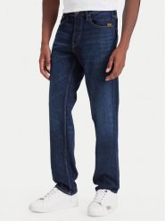 G-Star Jeansy Streem D28534-E205 Granatowy Slim Fit. Niebieskie jeansy męskie G-Star, z jeansu, retro. Za 469.99 zł.
