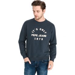 Pepe Jeans Arnold Bluza Niebieski. Niebieskie bluzy męskie Pepe Jeans, m, bez wzorów, z bawełny, bez ramiączek, bez kaptura. Za 330.95 zł.