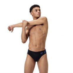 Kąpielówki męskie Speedo Hyperboom Spl 7Cm Brf Am. Czarne kąpielówki męskie Speedo, m, bez wzorów. Za 159.99 zł.