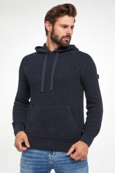 Sweter męski z kapturem Harri JOOP! JEANS. Swetry męskie JOOP! Jeans, m, bez wzorów, z jeansu, bez kołnierzyka, bez ramiączek. W wyprzedaży za 506.35 zł.