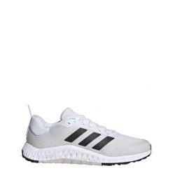 Buty treningowe Everyset. Białe buty sportowe męskie Adidas, bez wzorów, z materiału, bez zapięcia. Za 419.00 zł.