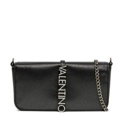 Torebka Valentino. Czarne torebki do ręki damskie Valentino, bez wzorów, bez dodatków. Za 349.99 zł.