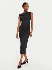 Marella Sukienka koktajlowa Bolivar 2423226061 Szary Slim Fit. Szare sukienki damskie Marella, bez wzorów, z syntetyku, wizytowe, bez kołnierzyka, bez ramiączek. Za 689.99 zł.