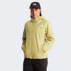 THE NORTH FACE Kurtka przeciwdeszczowa damska W Quest Mono Jacket pear-S. Zielone kurtki sportowe damskie The North Face, l, bez wzorów, z materiału, bez ramiączek, bez kaptura, trekkingowe, climacool (adidas). Za 655.55 zł.