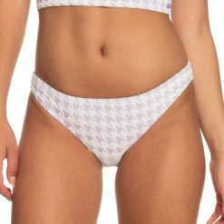 Dół od stroju kąpielowego ROXY Check It Moderate. Czerwone bikini Roxy, s, bez wzorów. Za 84.99 zł.