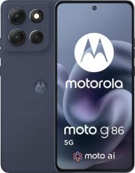 Smartfon Motorola Moto G86 5G 8/256GB Niebieski (PB7L0103PL). Niebieskie smartfony Motorola. Za 1,081.50 zł.