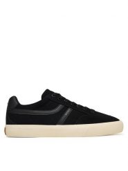 BOSS Tenisówki Aiden 50568469 Czarny. Czarne trampki męskie Boss, bez wzorów, ze skóry, bez zapięcia. Za 629.99 zł.