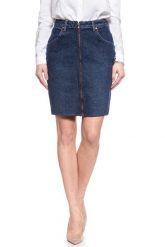 SPÓDNICA JEANSOWA WRANGLER HIGH ZIP SKIRT DEEP OCEAN W257WB86X 112128011. Niebieskie spódnice damskie Wrangler, na co dzień, xs, bez wzorów, z jeansu, klasyczne, maxi, proste. W wyprzedaży za 69.99 zł.