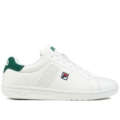 Buty męskie sportowe trampki Fila CROSSCOURT 2 F. Białe trampki męskie Fila, bez wzorów, z gumy, klasyczne, bez zapięcia. Za 178.00 zł.