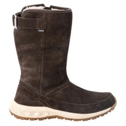 Buty trekkingowe damskie Jack Wolfskin Queenstown Texapore. Brązowe obuwie trekkingowe damskie Jack Wolfskin, bez zapięcia. Za 422.24 zł.