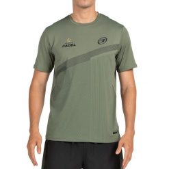 T-shirt Bullpadel Canards. Zielone t-shirty damskie bullpadel, bez wzorów, z materiału, sportowe, bez kołnierzyka, bez ramiączek. Za 222.85 zł.
