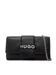HUGO Torebka 50547057 Czarny. Czarne torebki wizytowe damskie Hugo, bez wzorów, ze skóry, bez dodatków. Za 329.99 zł.