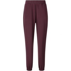 Damskie spodnie dresowe Athlecia Jillnana. Brązowe spodnie dresowe damskie Athlecia, bez wzorów, z dresówki, sportowe. Za 285.50 zł.