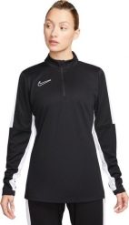 Bluza damska Nike Df Academy 23 Drill czarna DR1354 010 S. Czarne bluzy damskie Nike, s, bez wzorów, bez ramiączek, bez kaptura. Za 225.41 zł.