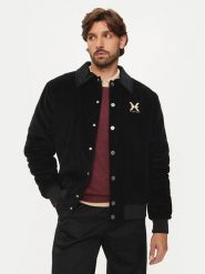 John Richmond Kurtka bomber UMA24090GB Czarny Regular Fit. Czarne kurtki męskie John Richmond, m, bez wzorów, z bawełny, bez kaptura. Za 799.99 zł.