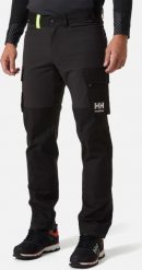 Helly Hansen Spodnie Robocze Helly Hansen Oxford Elast Black. Czarne spodnie sportowe męskie Helly Hansen, m, bez wzorów. Za 435.46 zł.